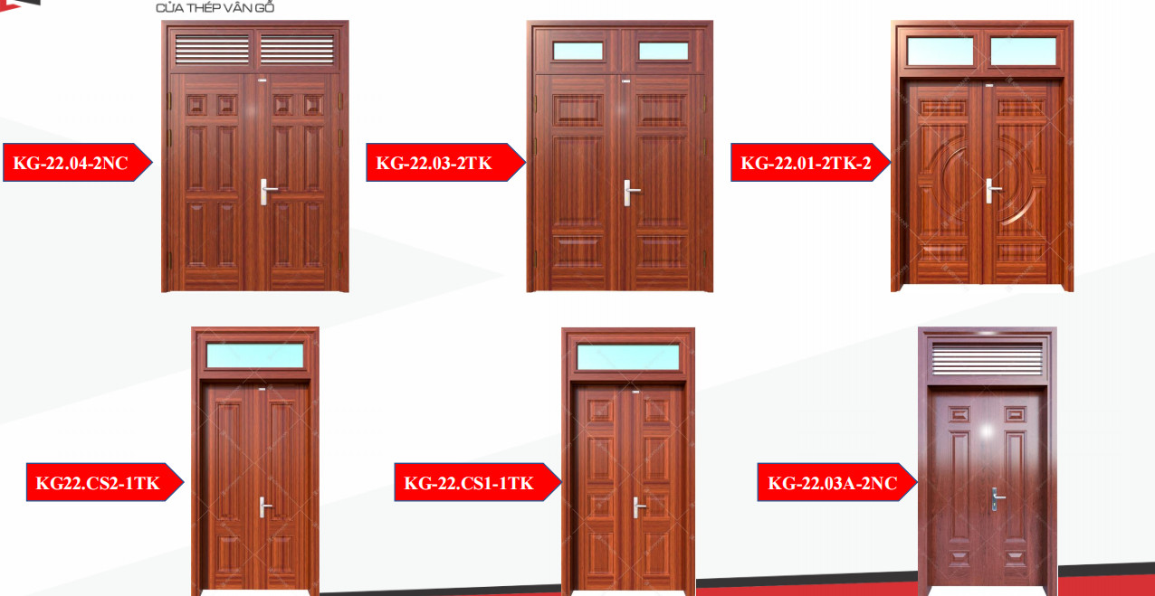 Nội, ngoại thất: Cửa Thép Vân Gỗ Tại Bình Dương- TP. Thủ Dầu Một / KingDoor Z5245453464012_70794c83dcc858429e6f713e42d4ab32