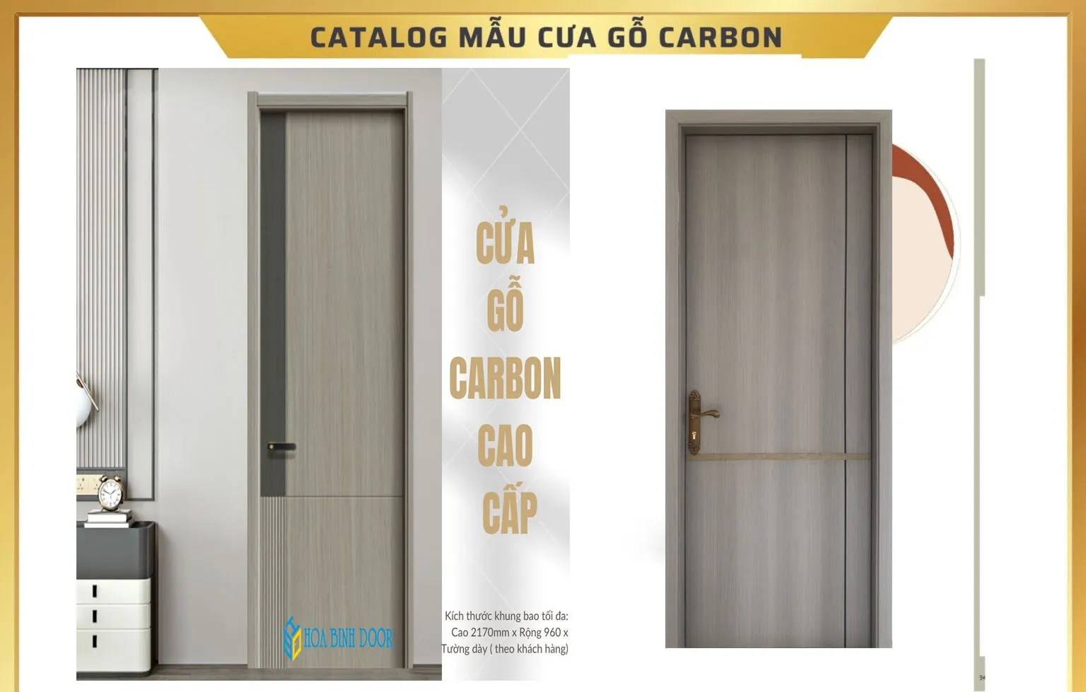 Cửa Gỗ Carbon Tại Nhà Bè