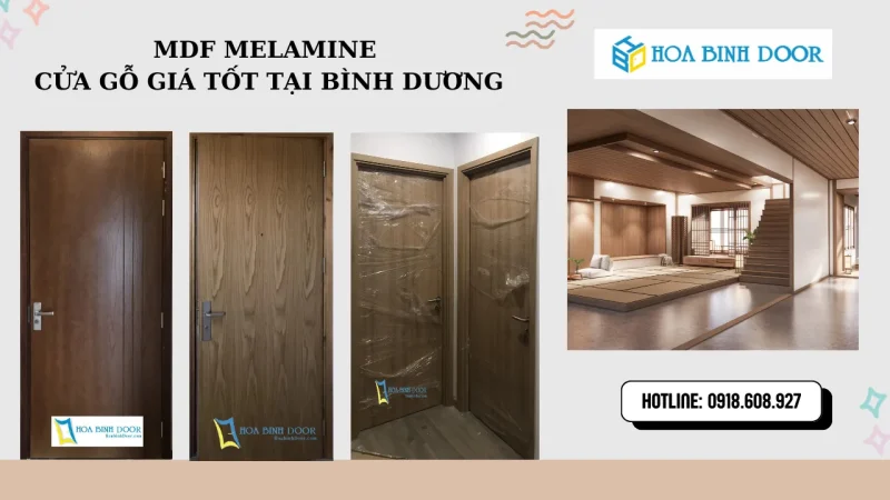 Cửa Gỗ MDF Tại Bình Dương