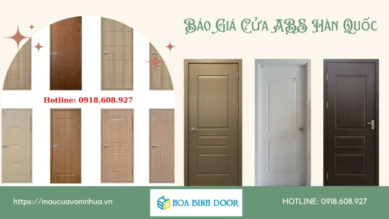 Cửa Nhựa ABS Hàn Quốc Tại HCM