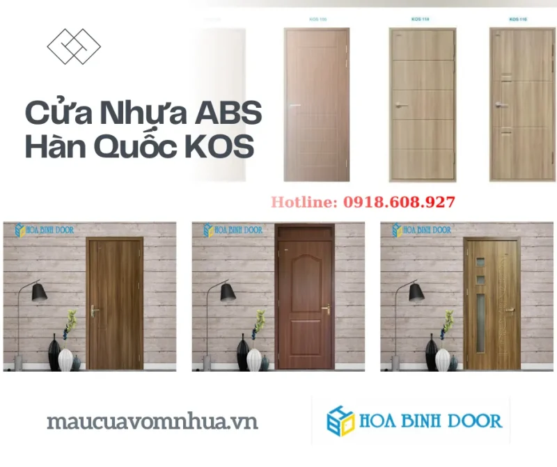 Cửa Nhựa ABS Hàn Quốc KOS