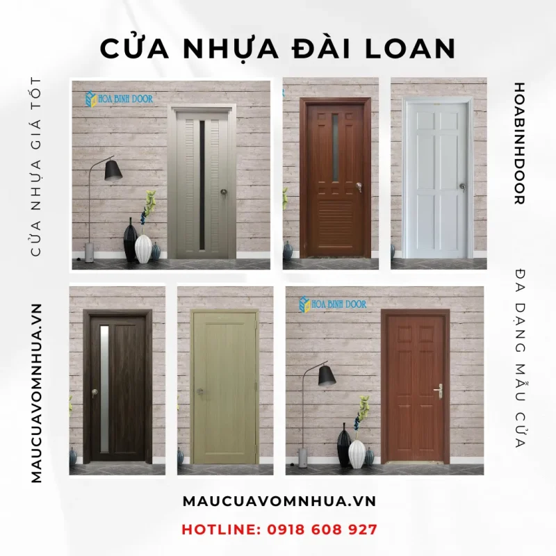 Cửa Nhựa Đài Loan Tại Vĩnh Châu